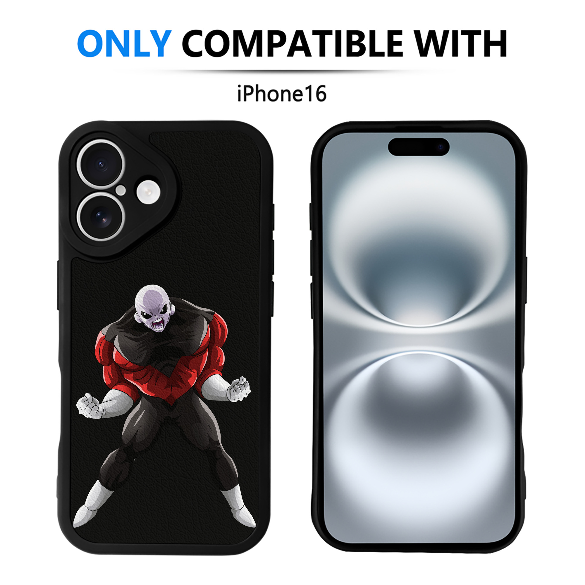 （画像用） ドラゴンボール DRAGON BALL 【iPhone 16シリーズ対応】シリコンスマホケース（レザー調） 材質：シリコン